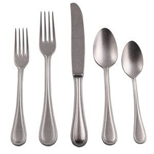 Mepra 5 Pcs Place Setting PERLA PEWTER